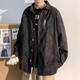 OEMG Frühlings- und Herbst-Barock-Trend-Hemd-Hemd-Hemd-Hemd-Hemd-Hemd-Hemd-Hemd-Hemd-Jacke für Männer mit großer Größe von DSA001-1-1-1-C3511 White XL [Vorgeschlagen 125-140jin [Jin gleich 0,5 kg]]