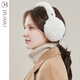 JIUMU women's earmuffs, earmuffs, earmuffs, foldable earmuffs, earmuffs, earmuffs, warm ear hats, winter earmuffs for women