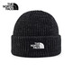 The North Face Sports Hat Autumn and Winter Universal Men's and Women's Outdoor Comfortable Winter Warm Knitted Beanie | 3FJW JK3/Black OS/One Size