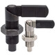 Renjuyi PXVBK16 / 20 M10 Pluque de bouton Pinceur élastique L-Type Indexation Pin Spring Position Pin Sécurité Pulpe Pin Broche M12158B Acier inoxydable