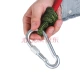 Nine-headed bird climbing rope clothesline artifact drying clothes quilt safety rope steel wire rescue life-saving rope fire escape downhill rope camping outdoor rock climbing 30 meters with double hook 8mm