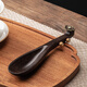 Porcelain brand tea tea set (cipaiming teaset) Porcelain brand tea ebony tea spoon tea spoon tea set accessories household tea tea spoon ebony <Pipa> tea spoon