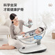 babyboat贝舟哄娃神器摇摇椅婴儿摇椅新生儿见面礼婴儿摇摇椅哄睡神器摇篮 豪华款静谧灰