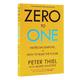 从0到1 英文原版 从零到一 开启商业与未来的秘密 Zero to One 彼得蒂尔 Peter Thiel 创新创业经典 搭马斯克传 乔布斯传