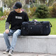 Winaden Reisetasche große Kapazität Geschäfts Reise Handgepäckbeutel Extra großer bewegender Bag Fernkleidung Bag Checkout Beutel Schwarz