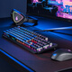 ROG Ranger RX PBT version mechanical keyboard wired gaming keyboard optical trigger mechanical blue axis RGB backlight keyboard waterproof and dustproof keyboard 104 keys black RX optical axis