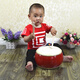 
Jingyun 5 6 8 9 10-inch cowhide large small children's toy drum adult gong drum beat drum kindergarten percussion instrument 8-inch drum + big cymbal + big gong