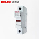 Delixi DC photovoltaic fuse with light base fuse holder CDPV1-20X 1P 10*38 10X38 CDPV1 1A (single)