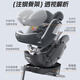 Heekin Plus-Germany Child Safety Seat 0-12 Jahre alt für Autos 360 Grad rotierende I-Größe-Zertifizierung Xingyue verbessert Gray Plus (All Age Issiz+ADAC)