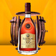 Lifeng Französisch importierte ausländische Weinlegende XO Brandy 40 Grad Spirited Wine 1000ml Geschenkbox