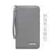 Passport de viaje Yunya Clip RFID Anti-T-theft Passport Pasaporte portátil Pasaporte Pasaporte en el extranjero Bolsa de tarjeta multifunción de gran capacidad Elegante negro [capas]