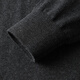 YOUNGOR sweater men's autumn and winter young men's sweater round neck sweater wool blended fabric sweater dark gray VYHR619968CBA L (105)