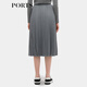 PORTS women's new autumn and winter skirt LL9S008NWF013 gray M (6)