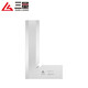 Three-quantity high-precision stainless steel right-angle ruler 50-300mm knife-edge square ruler 90-degree angle ruler knife-edge turning ruler JD414 63*40mm