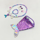 Chimera (CHIMERA) 6-piece mermaid jewelry set decorations for children, daughters, birthday gifts, birthday gifts for girls