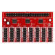 AVIC control card adapter board ZH-HUB08-256 LED single and double color display motherboard expansion board 08 interface HUB08-256