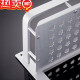 Jie Yintong Chongchao space aluminum punch-free bathroom shelf wall-mounted bathroom bathroom sink shower room wall-mounted standard double layer one pole 40CM (punched version)