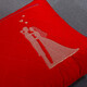 Nanjiren (Nanjiren) wedding pure cotton wedding pillows, a pair of home double embroidered big red pillow cores, couple wedding wedding pillows, whole head cores, loving each other, 48X74cm, one pair