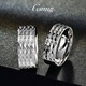 GsunG platinum couple ring new PT950 car flower star ring fashionable shiny platinum ring for men and women priced by gram, please contact customer service before bidding for gold price