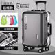 Pusenya German craftsmanship 20-inch suitcase boarding trolley case top ten brands student large-capacity travel password suitcase dark gray luxury model + Bluetooth anti-loss device 20 inches international boarding style, shipped by SF Express