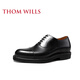 THOM WILLS【明星同款】ThomWills内增高皮鞋男商务正装牛津鞋新郎结婚鞋 黑色小牛B771-1 40 /7码