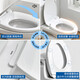 TOTOV型坐便器通用缓降马桶盖TC394CVK适配CSW718 CW854 CW764(10)