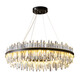 Prisma Light Luxuskristalllampe postmosphärische atmosphärische Wohnzimmer Kronleuchter schwarzer Eisenkreis Esszimmer Lampe Hanging Line Modell 9732-800x