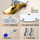 Waerjie Copper Public Want Want Set Set, внутренний интерьер -проект, горячий и холодный смесительный клапанный смеситель H829, внутренний смеситель, 1 -метровый прямой стержень, 10 -сантиметровая головка