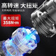 Dongcheng Electric Wrench Rechargeable Brushless Impact Wrench Lithium Battery Scaffolding Electric Wrench Auto Repair Large Torque Wind Cannon Tool 698 Single Electric [6.0AH]+Sleeve 10-piece Set