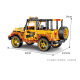 
Gaobole Technology Machinery Return Lighting Music Off-road Vehicle Racing Building Blocks Plug Model Boy Car Assembly Toy 8 1049 Lighting Sound Wrangling Off-road Vehicle
