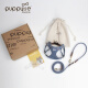 puppytie dog leash vest type dog walking leash Teddy leash dog rope adjustment small and medium-sized dog harness supplies denim blue - chest harness + leash XS - ultra-small recommended 4-10Jin [Jin equals 0.5 kg]