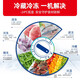 Freezer Xingxing (XingX) Recién mejorado Comercial Horizontal Gran capacidad Eficiencia energética de primer nivel de 500 litros o más -35 Freezer congelador Freeler de temperatura única Refrigeration Freezer Gabinete de té Modelo-35 丨 718g 丨 1 nivel Longitud de eficiencia de energía 1.955m 1.95m