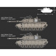 Academy Aidi-Metro American Heavy Medium Battle Battle Assembly Assembly Simulación Simulación Modelo 1/35 Magachi 7C Tanque de batalla principal 13297