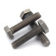 XMSJ Titanium Alloy TA2 Pure Titanium Hexagon Screws Titanium Screws Hexagon Bolts M3M4M6M8M10M12M14 M12801