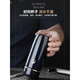 Tout le temps yafu yatai thermos tasse pour hommes et femmes grandes capacités pour enfants tasse d'eau 304 en acier inoxydable étudiant portable mignon léger luxe gris gris 2694/350 ml + tasse pinceau