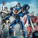 
KBOX genuine Pacific Rim Mecha model assembly compatible with Lego building blocks toys Children's Day gifts genuine authorization/Storm Red/698 particles
