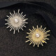 Yite Brooch Women's High-end Pearl Corsage High-end Suit Coat Niche Design Exquisite Hat Sweater Pin Accessories Silver