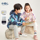 
SOUHAIT Children's Clothing Boys Plus Fleece Jacket Winter New Children's Fleece Three Windproof Wind Clothing Warm Top Galaxy Cobalt Blue SHRDND05CC753B56 105
