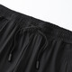 GuXING (GUXING) summer thin ice silk ultra-thin breathable cold silky quick-drying sports men's straight pants loose trousers casual pants black 4855 ice silk straight 2XL/185