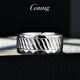 GsunG platinum ring men's new laser multi-faceted ring elegant and shiny platinum ring men's and women's wide-faced ring. Priced by gram. Contact customer service before bidding for gold price.