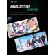 Blue blue file super large mouse pad boy animation 2D e-sports game computer keyboard table pad DL-695 300x250mm 3mm