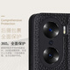 豪丫HONOR荣耀60手机壳翻盖荣耀60se镜头全包荣耀60Pro前搭磁吸扣软硅胶套防摔保护仿真牛皮 荣耀60 荔枝皮纹【黑】