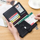 VANLEMN Denmark anti-theft brush study abroad travel passport bag multi-functional storage document bag passport holder female card bag green