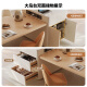 
Pashaman Island dining table integrated modern and simple household retractable log style acrylic suspended dining table chair 6126Y 1.75-2.2 meters telescopic island + 4 chairs 1047P