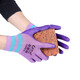 [Ladies 'Small] Jishou A698 Arbeitsschutzhandschuhe Gummi-Wasserdicht und glattes atmungsaktive Baustelle Arbeit und Arbeit.