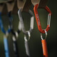 Pelliot Outdoor Camping Haken Schnalle Mehrzweck tragbarer leichter Schlüsselbund Wasserbecher Hook 16106402 Orange große Größe *2