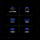 ikbc mechanical keyboard wireless office keyboard cherry cherry axis wired keyboard laptop external keyboard e-sports gaming keyboard R300TKL blue light wired 87 keys green axis