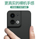 Suoyun OPPO Reno8 mobile phone case skin matte Reno8Pro full-inclusive anti-fall silicone soft shell Reno8Pro + ultra-thin heat dissipation protective case thin bare metal feel new model Starry sky black [Reno8] skin matte