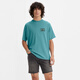 Levi's [Même modèle dans le centre commercial de shopping] T-shirt bleu à manches courtes de Levi's Men's Men's Blue M à manches courtes M