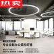 
Quality circular arc aluminum alloy lamp trough customized circular linear lamp bent aluminum groove arc line custom 12035 (with edges)